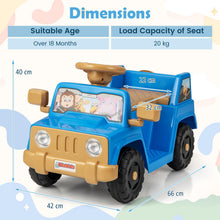 Load image into Gallery viewer, Kids Ride on Car, 6V Battery Powered Toy Car with Sound Effects

