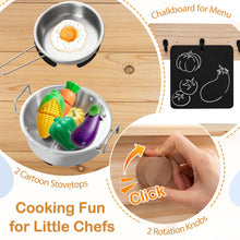 Load image into Gallery viewer, Outdoor Pretend Kitchen Potting Bench for Boys Girls Ages 3-8

