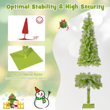 Load image into Gallery viewer, Whimsical Christmas Tree with Branch Tips and Warm White LED Lights
