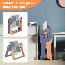 Load image into Gallery viewer, 6 in 1 Foldable Toddler Activity Table and Chair Set with Reversible Tabletop
