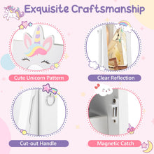 Load image into Gallery viewer, Kids Jewelry Cabinet with Full-Length Mirror
