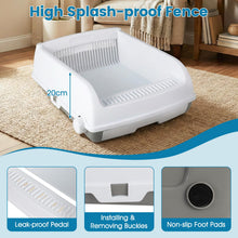 Load image into Gallery viewer, Semi-auto Splash-proof Cat Toilet with Drawer-type Potty Tray
