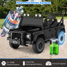 Load image into Gallery viewer, 12V Kids Ride on Car  Land Rover Licensed Electric Cars with Remote Control
