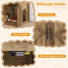 Load image into Gallery viewer, Hidden Kitty Washroom Toilet Furniture Storage Cabinet
