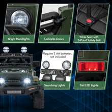 Load image into Gallery viewer, Kids Ride on Car, 12V Licensed Toyota FJ Car with Remote Control, Lights, Music, Horn, Wireless
