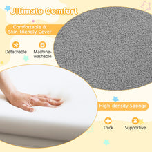 Load image into Gallery viewer, 2 in 1 Kids Sofa Chair, Upholstered Children Fold out Couch with Washable Sofa Cover
