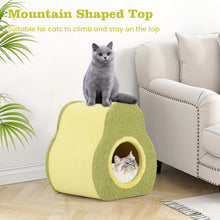 Load image into Gallery viewer, Cat House, Cute Cats Condo with Scratching Board, 35 x 33 x 40 cm

