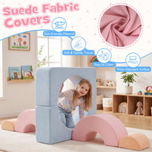 Load image into Gallery viewer, 6-Piece Soft Play Climbing Blocks, Baby Climb and Crawl Foam Play Set, Indoor Toddlers Foam
