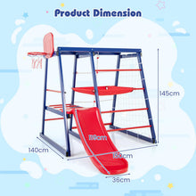 Load image into Gallery viewer, 7 in 1 Kids  Heavy Duty Metal Toddler Climber Set
