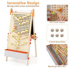 Load image into Gallery viewer, 4-in-1 Wooden Kids Art Easel with Paper Roll
