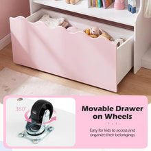 Load image into Gallery viewer, Kids Dress up Storage Wardrobe, Children Toy Storage Organizer
