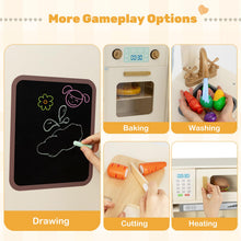 Load image into Gallery viewer, Corner Kitchen Playset with Large Fridge for Toddlers 3+ Years Old
