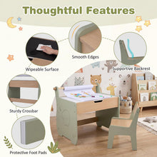 Load image into Gallery viewer, Kids Table and Chair Set, Children Activity Desk with Detachable Tabletop
