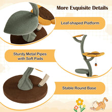 Load image into Gallery viewer, Cat Tree, 175cm Tall Cat Tower with 4 Flower-shaped Platforms
