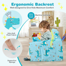 Load image into Gallery viewer, Kids Sofa Chair, Upholstered Children Armchair
