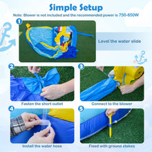 Load image into Gallery viewer, Inflatable Water Park, Kids Bouncy Castle with Slide
