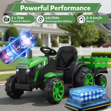Load image into Gallery viewer, 24V Electric Vehicle with Remote Control RGB LED Headlights
