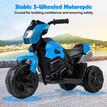 Load image into Gallery viewer, Kids Electric Motorcycle, 6V Battery Powered Motorbike with LED Headlight
