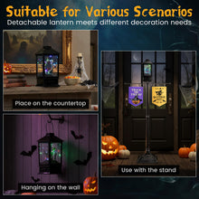 Load image into Gallery viewer, 156 CM Halloween Lamp Post Sound-Activated Halloween Street Lamp
