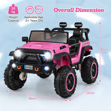 Load image into Gallery viewer, 2-Seater Kids Ride on Car, 24V Battery Powered Toy Car with Remote Control
