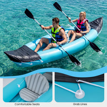 Load image into Gallery viewer, 2 Person Inflatable Kayak, 10.5ft/11.5ft Portable Sit in Canoe

