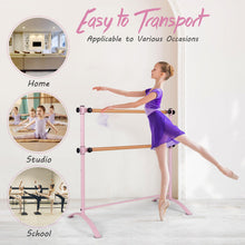 Load image into Gallery viewer, Freestanding Portable Ballet Bar , Fitness Dance Bar for Stretch, Ballet &amp; Workout
