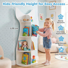 Load image into Gallery viewer, Fish-Shaped Toddler Book Toy Organizer Display Rack

