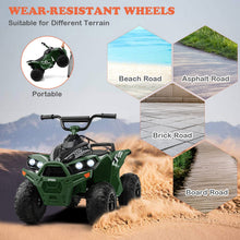 Load image into Gallery viewer, Kids Electric Quad Bike, 12V Battery Powered Toy Car with Music, Lights, Horn
