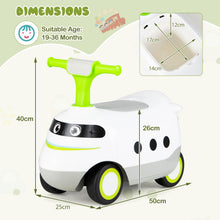 Load image into Gallery viewer, Ride on Push Car for Toddlers Sit to Stand Car with Horn and Storage
