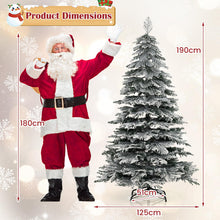 Load image into Gallery viewer, 180CM Artificial Christmas Tree Hinged Holiday Tree with Lush Branch Tips
