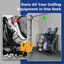 Load image into Gallery viewer, Golf Storage Rack, Golf Bag Stand
