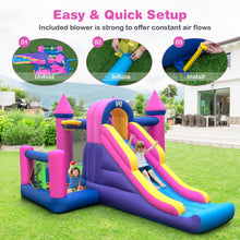 Load image into Gallery viewer, Inflatable Bouncy Castle, Kids Bounce House with 680W Blower
