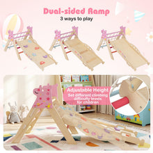 Load image into Gallery viewer, 3-Piece Foldable Toddler Climbing Toys with Climber Rope and Maze Game
