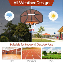 Load image into Gallery viewer, 5.6FT-6.5FT Height Adjustable Basketball Goal System
