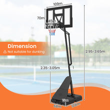 Load image into Gallery viewer, Basketball Hoop, 10FT Basketball Goal System
