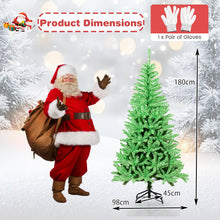 Load image into Gallery viewer, FT Pre-lit Christmas Tree, Artificial Xmas Trees with Branch Tips and LED Lights
