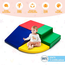 Load image into Gallery viewer, 4 Pieces Climb and Crawl Foam Play Set for Toddlers Preschoolers
