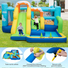 Load image into Gallery viewer, 7 in 1 Kids Bouncy House with Climbing Wall
