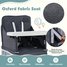 Load image into Gallery viewer, Foldable High Chair for Babies and Toddlers | Baby Highchair with 2-Level Adjustable Tray
