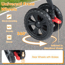 Load image into Gallery viewer, Double Pet Stroller, Foldable Dog Travel Pushchair Cat Buggy with 2 Carriers
