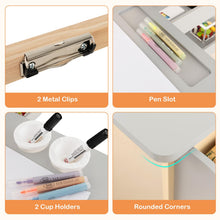 Load image into Gallery viewer, Kids Art Easel Table and Bench Set with Adjustable Easel and Bookshelf
