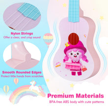 Load image into Gallery viewer, Toddler Ukulele with 4 Nylon Strings and 12 Frets
