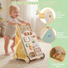 Load image into Gallery viewer, 10 in 1 Toddler Push Along Toy with Activity Center
