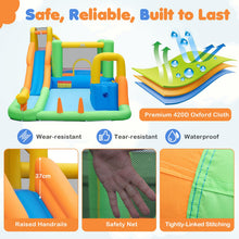 Load image into Gallery viewer, Inflatable Bouncy Castle, 11-in-1 Water Park with Double Slides
