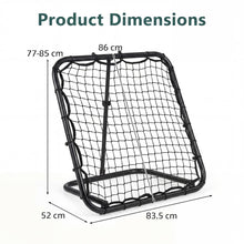 Load image into Gallery viewer, Foldable Football Rebounder Net, Football Training Net with Metal Frame

