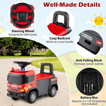 Load image into Gallery viewer, Kids Ride On Push Car with Lights and Under-seat Storage
