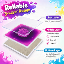 Load image into Gallery viewer, 4-Pack Leakproof Colorful Sensory Mats for Children
