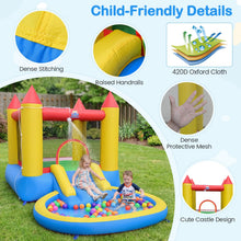 Load image into Gallery viewer, Inflatable Bounce House, Kids Water Park Wet Dry with Splash Pool, Water Slide

