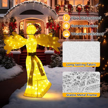 Load image into Gallery viewer, 5FT Pre-Lit Christmas Angel Decoration
