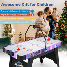 Load image into Gallery viewer, 144 CM Air Hockey Table with 2 Pucks and 2 Pushers for Kids and Adults
